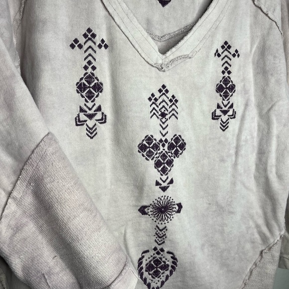 Free People embroidered sweatshirt - Picture 4 of 8